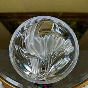 Studio Nova Gilded Iris Round Candy Dish or Trinket Dish 5” Made in Japan